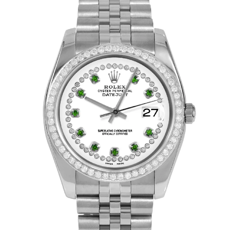 Rolex Datejust 36mm | 116234-WHT-STRE-BDS-JBL