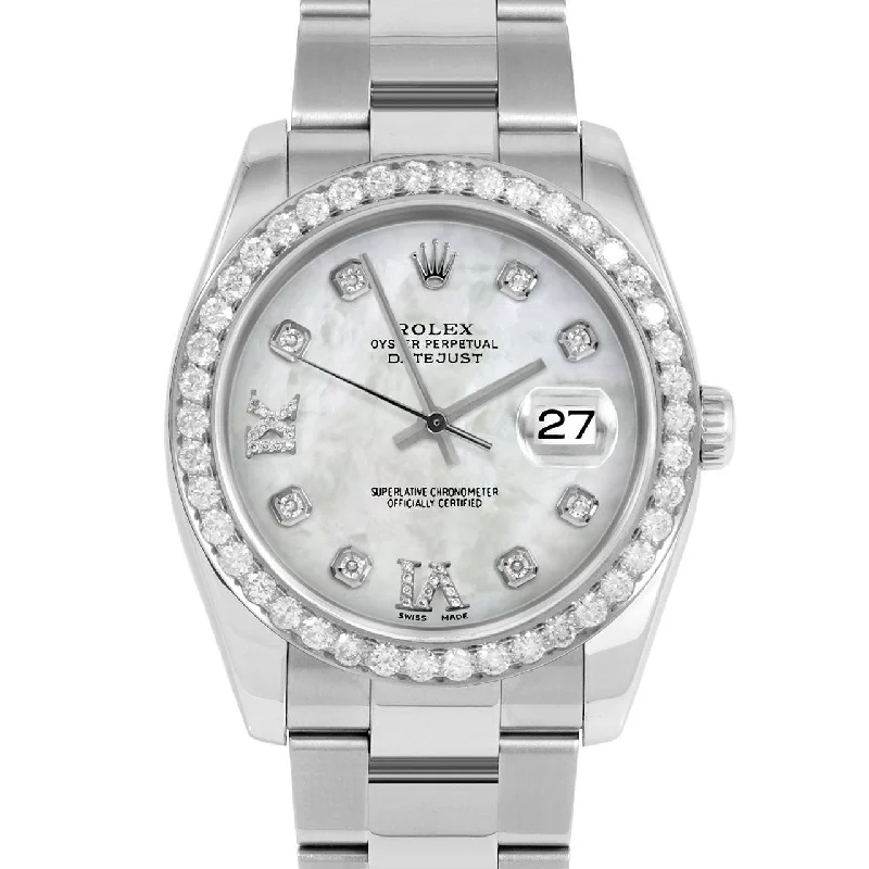 Rolex Datejust 36mm | 116234-WMOP-8DR69-25CT-OYS