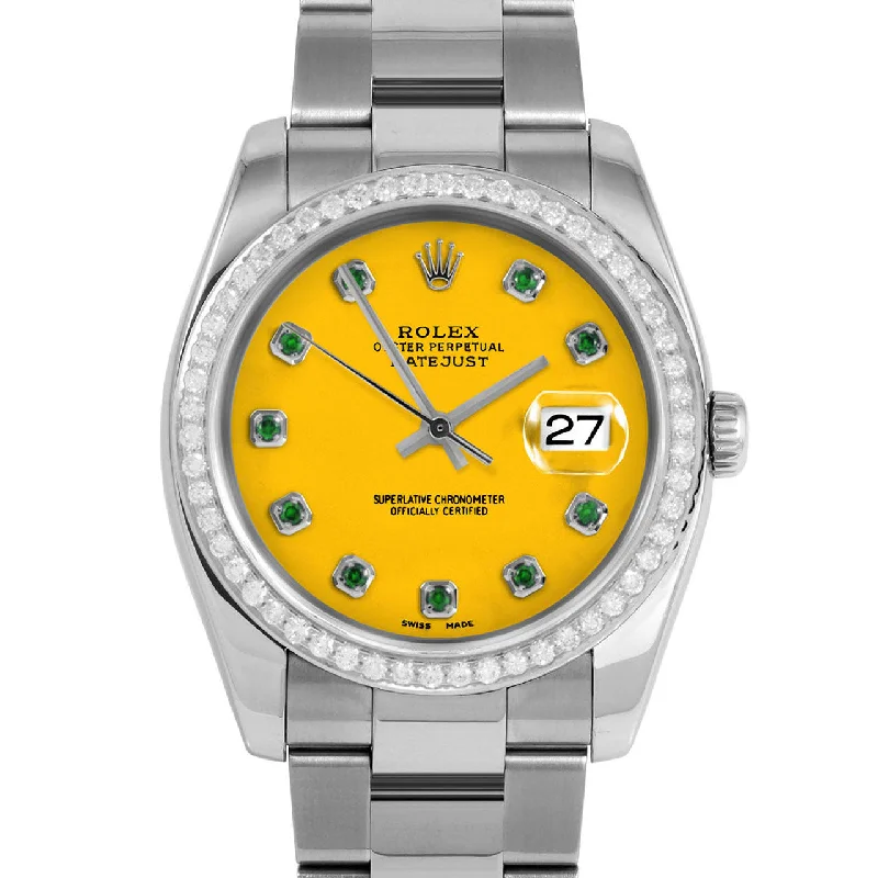 Rolex Datejust 36mm | 116234-YLW-EMD-AM-BDS-OYS