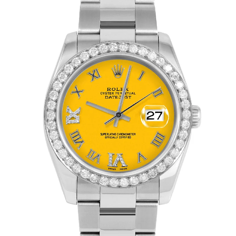 Rolex Datejust 36mm | 116234-YLW-RDR69-25CT-OYS