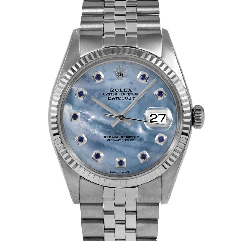 Rolex Datejust 36mm | 1601-SS-BLMOP-SPH-AM-FLT-JBL