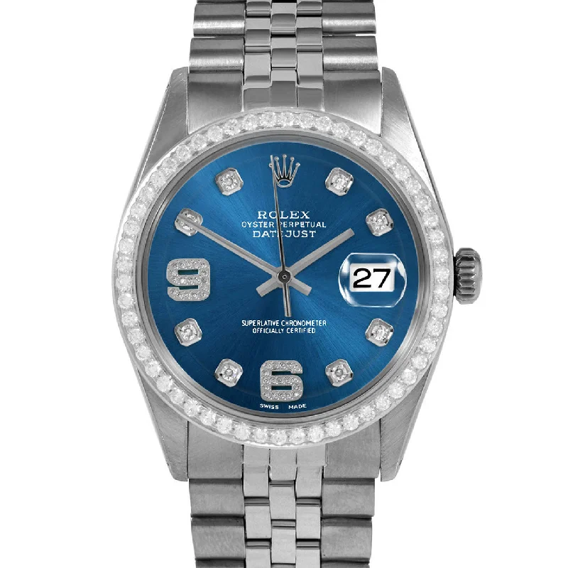 Rolex Datejust 36mm | 1601-SS-BLU-8DA69-BDS-JBL