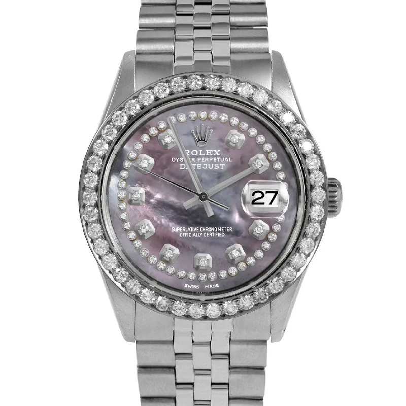 Rolex Datejust 36mm | 1601-SS-BMOP-STRD-25CT-JBL