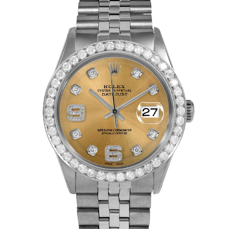 Rolex Datejust 36mm | 1601-SS-CHM-8DA69-25CT-JBL