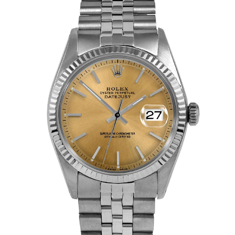 Rolex Datejust 36mm | 1601-SS-CHM-STK-FLT-JBL