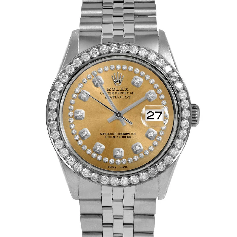 Rolex Datejust 36mm | 1601-SS-CHM-STRD-25CT-JBL