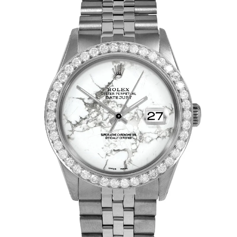 Rolex Datejust 36mm | 1601-SS-MRB-NOHM-25CT-JBL