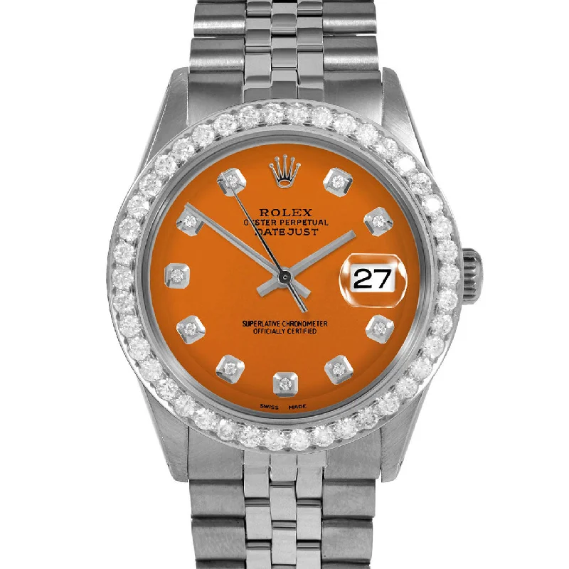 Rolex Datejust 36mm | 1601-SS-ORN-DIA-AM-25CT-JBL