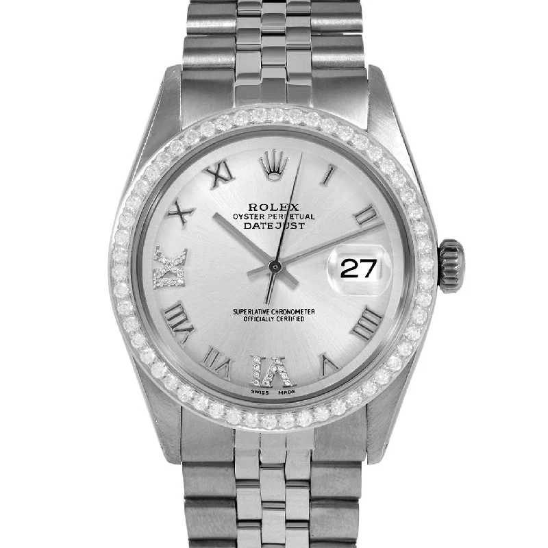 Rolex Datejust 36mm | 1601-SS-SLV-RDR69-BDS-JBL