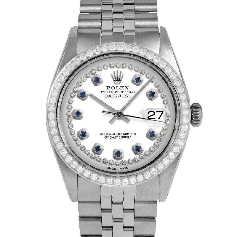 Rolex Datejust 36mm | 1601-SS-WHT-STRS-BDS-JBL