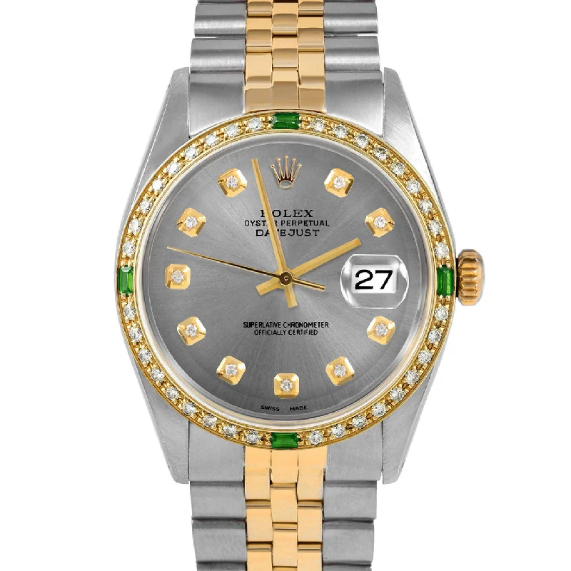 Rolex Datejust 36mm | 1601-TT-SLT-DIA-AM-4EMD-JBL