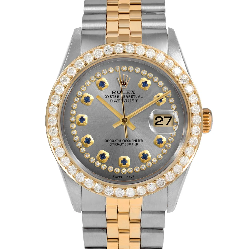 Rolex Datejust 36mm | 1601-TT-SLT-STRS-25CT-JBL