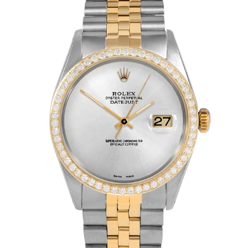 Rolex Datejust 36mm | 1601-TT-SLV-NOHM-BDS-JBL