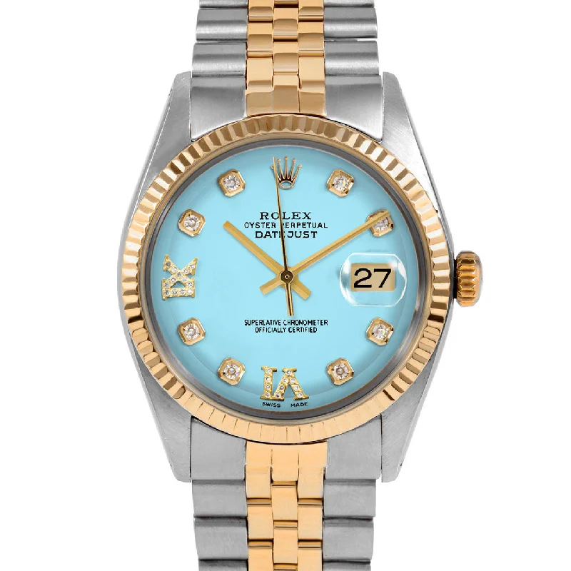 Rolex Datejust 36mm | 1601-TT-TRQ-8DR69-FLT-JBL