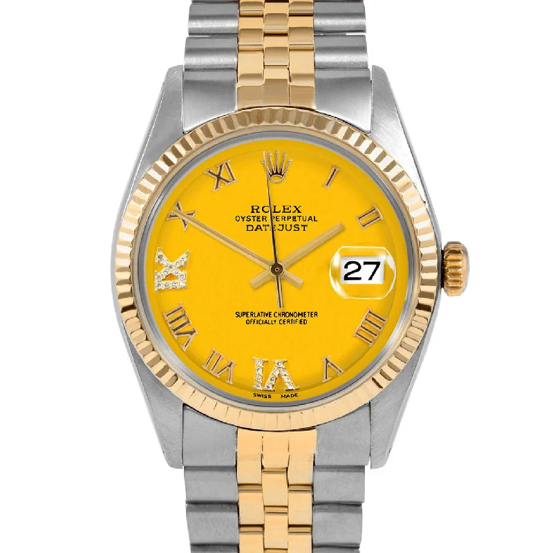 Rolex Datejust 36mm | 1601-TT-YLW-RDR69-FLT-JBL