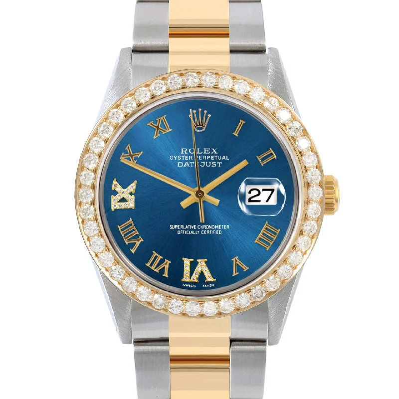 Rolex Datejust 36mm | 16013-BLU-RDR69-25CT-OYS