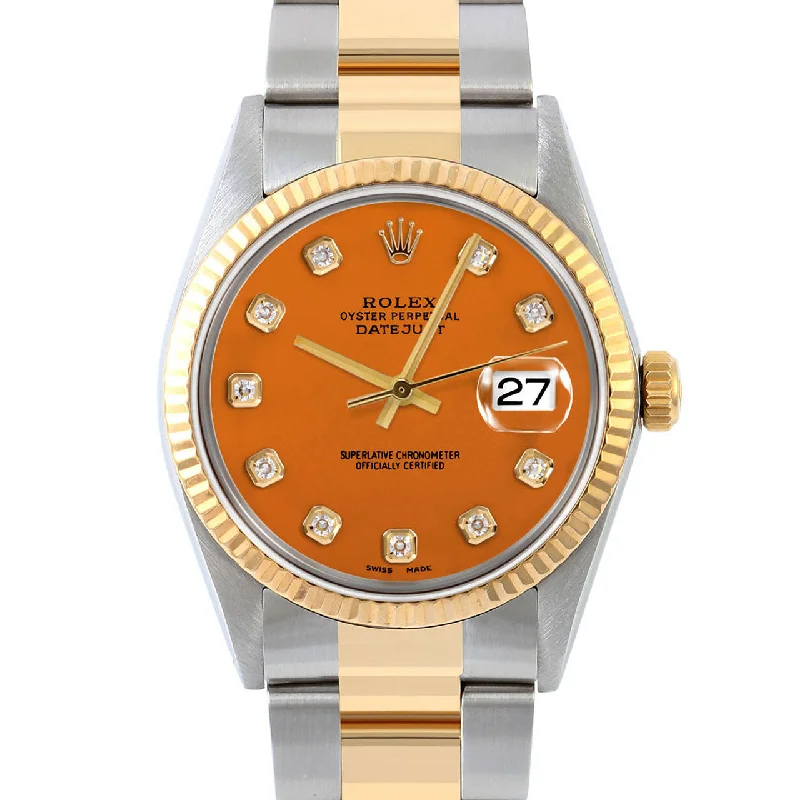 Rolex Datejust 36mm | 16013-ORN-DIA-AM-FLT-OYS