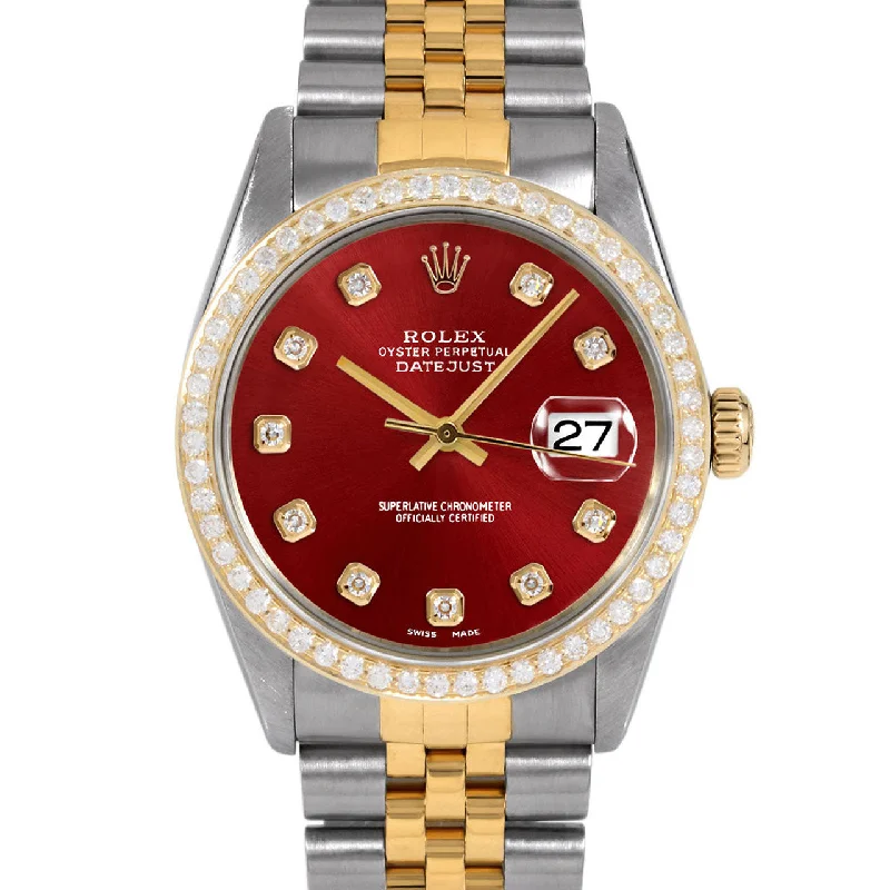 Rolex Datejust 36mm | 16013-RED-DIA-AM-BDS-JBL