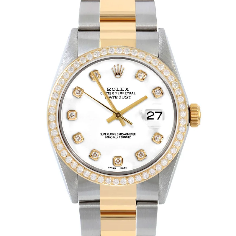 Rolex Datejust 36mm | 16013-WHT-DIA-AM-BDS-OYS