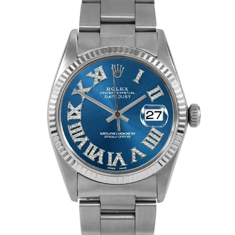 Rolex Datejust 36mm | 16014-BLU-FDR-FLT-OYS