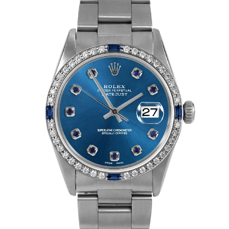 Rolex Datejust 36mm | 16014-BLU-SPH-AM-4SPH-OYS