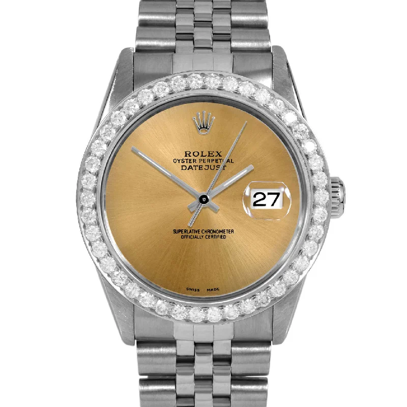 Rolex Datejust 36mm | 16014-CHM-NOHM-25CT-JBL