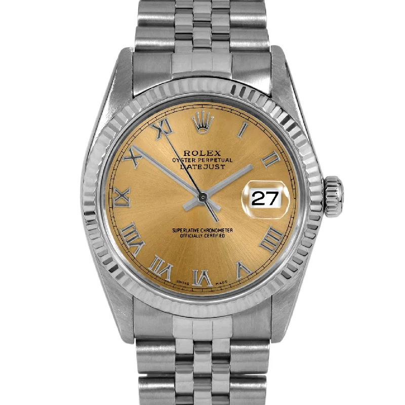 Rolex Datejust 36mm | 16014-CHM-ROM-FLT-JBL