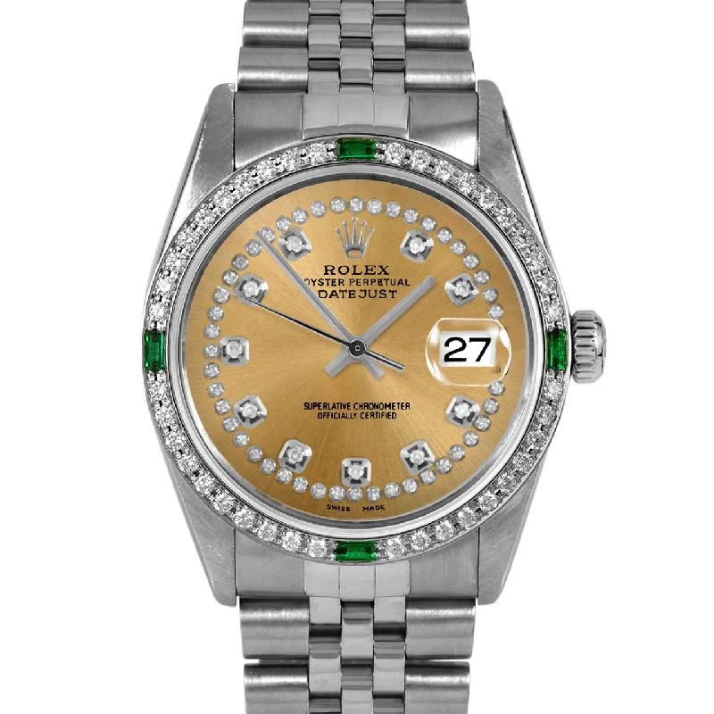 Rolex Datejust 36mm | 16014-CHM-STRD-4EMD-JBL