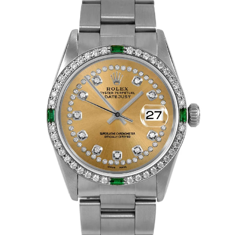 Rolex Datejust 36mm | 16014-CHM-STRD-4EMD-OYS