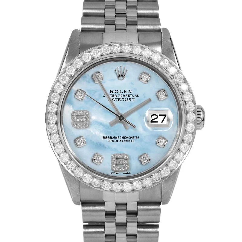 Rolex Datejust 36mm | 16014-LBMOP-8DA69-25CT-JBL