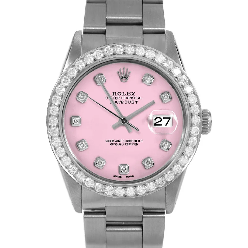 Rolex Datejust 36mm | 16014-PNK-DIA-AM-25CT-OYS