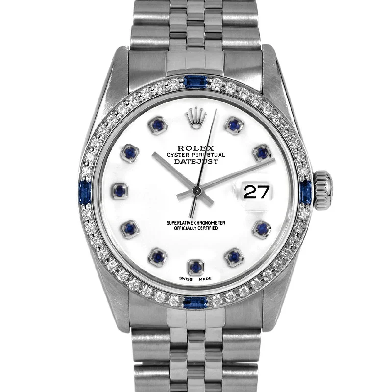 Rolex Datejust 36mm | 16014-WHT-SPH-AM-4SPH-JBL