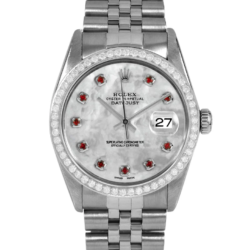 Rolex Datejust 36mm | 16014-WMOP-RBY-AM-BDS-JBL