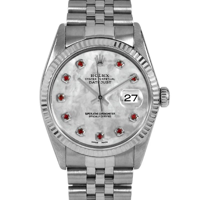 Rolex Datejust 36mm | 16014-WMOP-RBY-AM-FLT-JBL