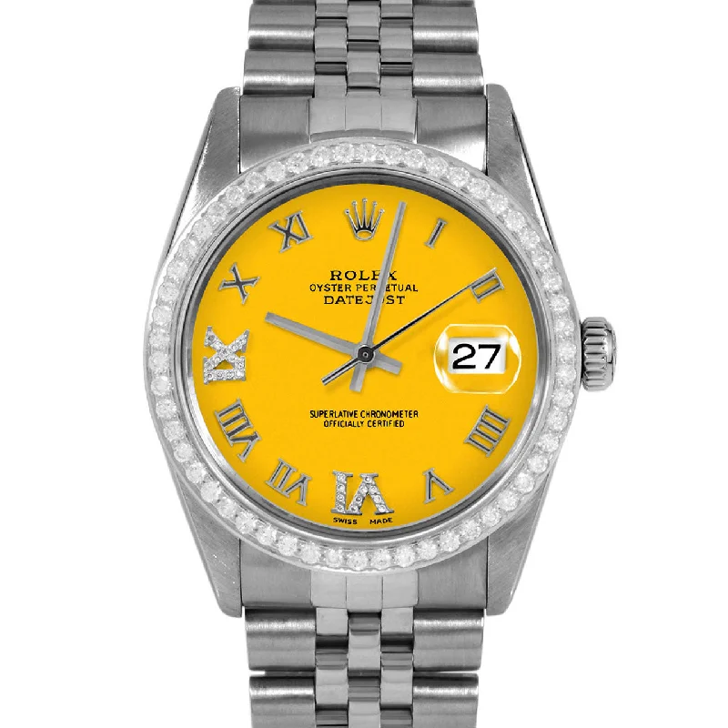 Rolex Datejust 36mm | 16014-YLW-RDR69-BDS-JBL