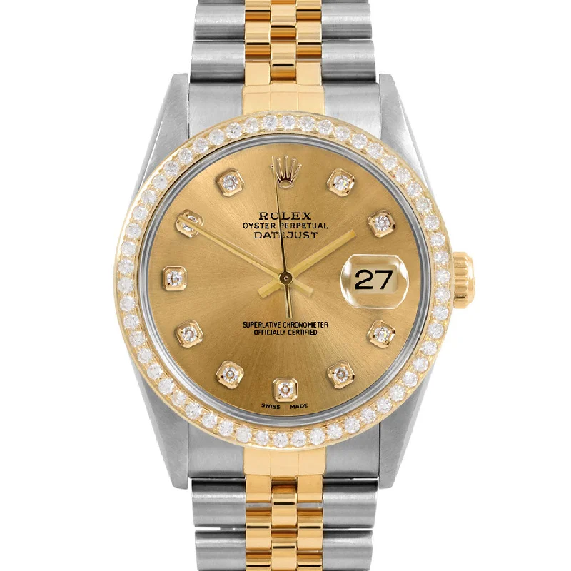 Rolex Datejust 36mm | 16233-CHM-DIA-AM-BDS-JBL