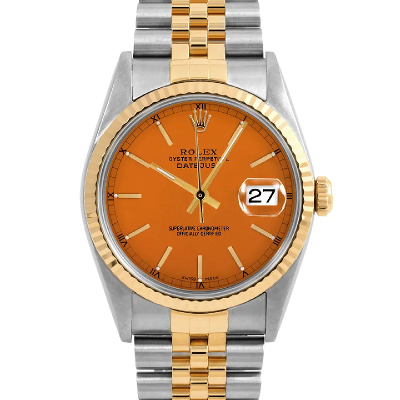 Rolex Datejust 36mm | 16233-ORN-STK-FLT-JBL