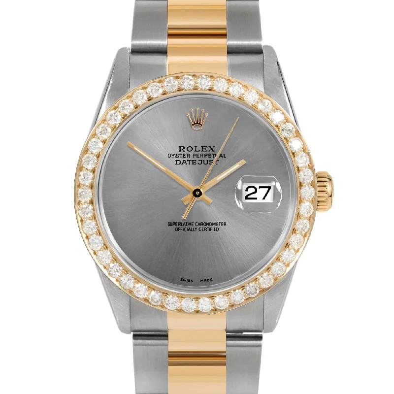 Rolex Datejust 36mm | 16233-SLT-NOHM-25CT-OYS