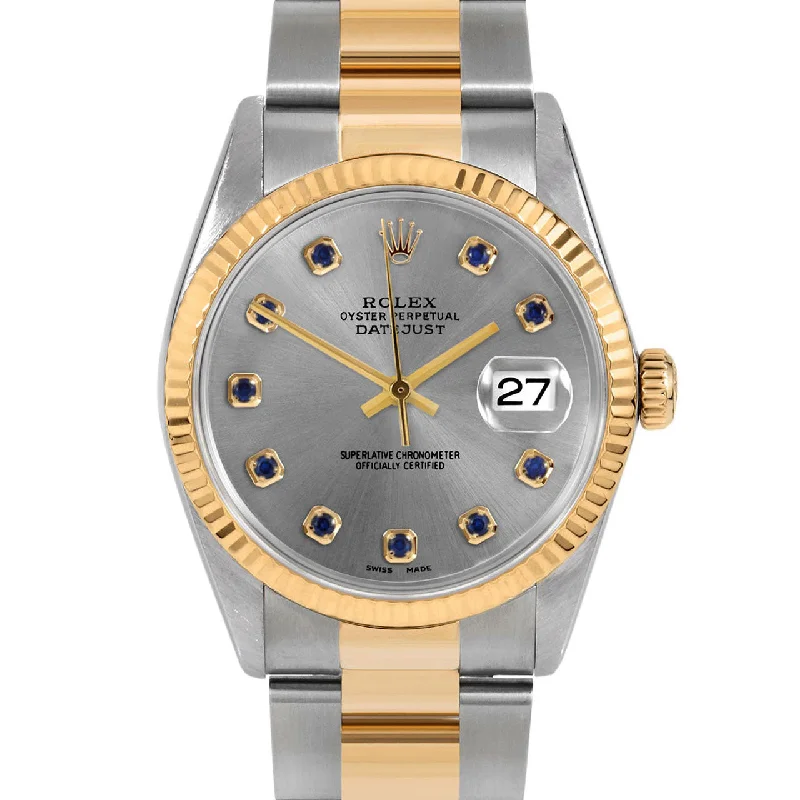 Rolex Datejust 36mm | 16233-SLT-SPH-AM-FLT-OYS