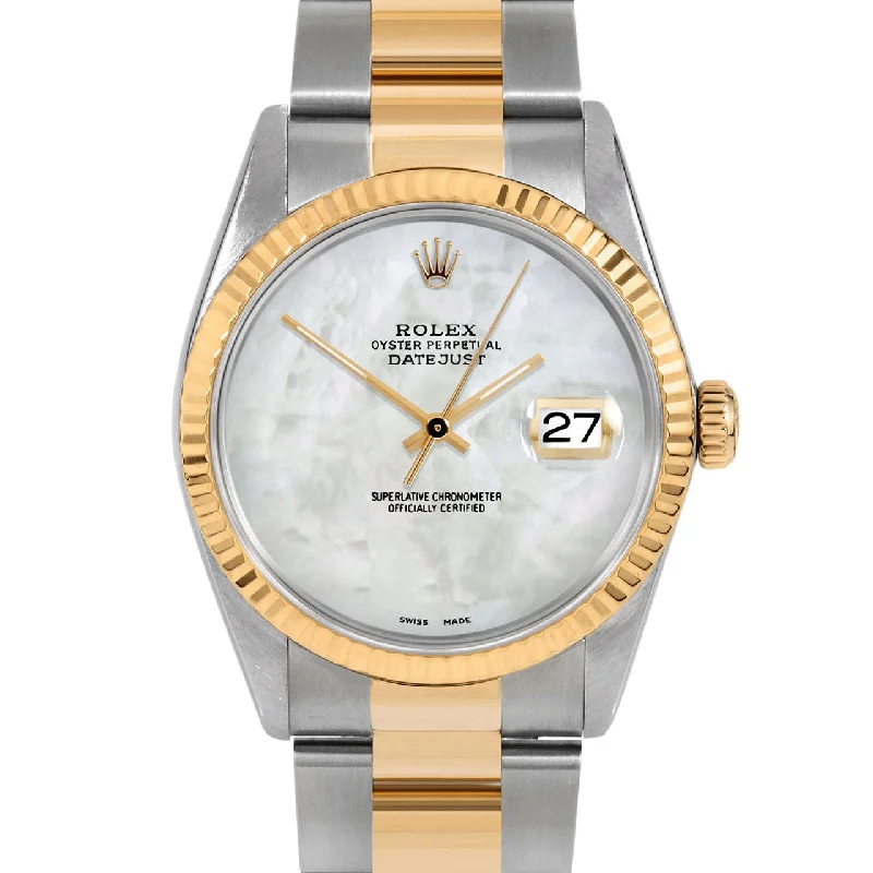 Rolex Datejust 36mm | 16233-WMOP-NOHM-FLT-OYS