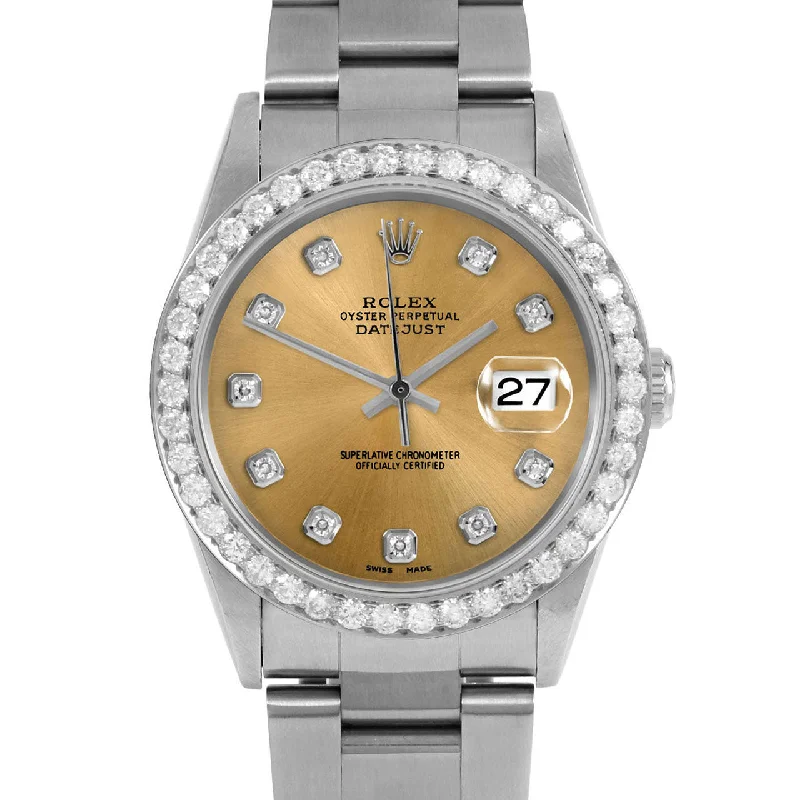 Rolex Datejust 36mm | 16234-CHM-DIA-AM-25CT-OYS