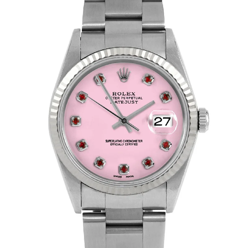 Rolex Datejust 36mm | 16234-PNK-RBY-AM-FLT-OYS