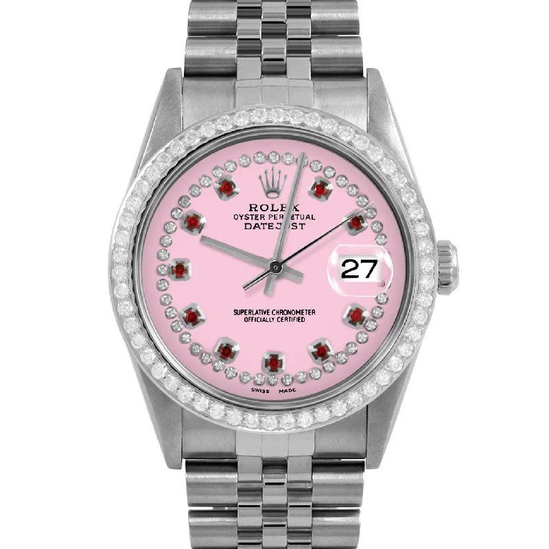 Rolex Datejust 36mm | 16234-PNK-STRR-BDS-JBL