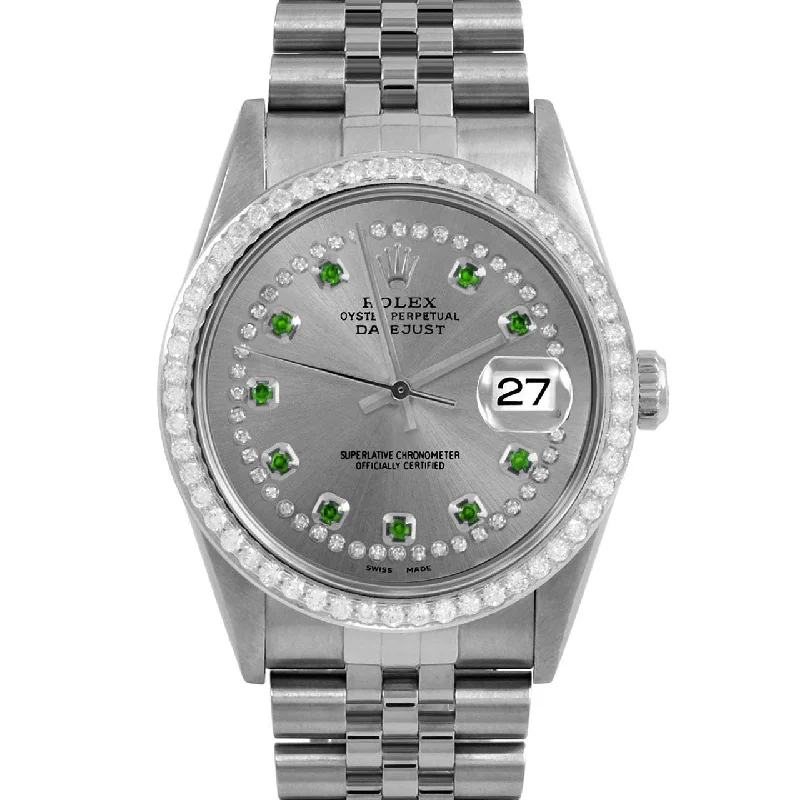 Rolex Datejust 36mm | 16234-SLT-STRE-BDS-JBL