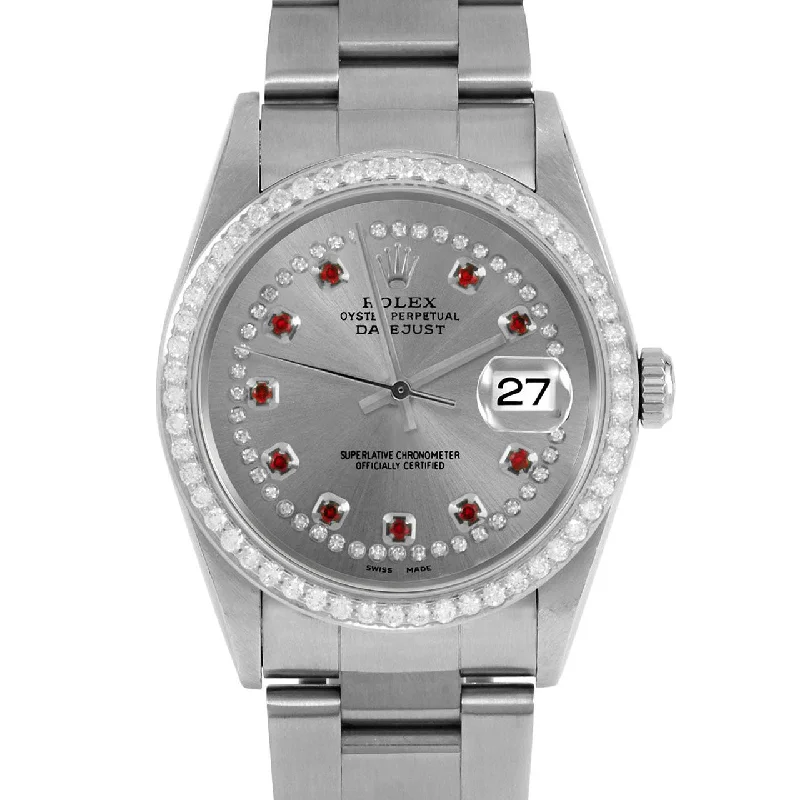 Rolex Datejust 36mm | 16234-SLT-STRR-BDS-OYS