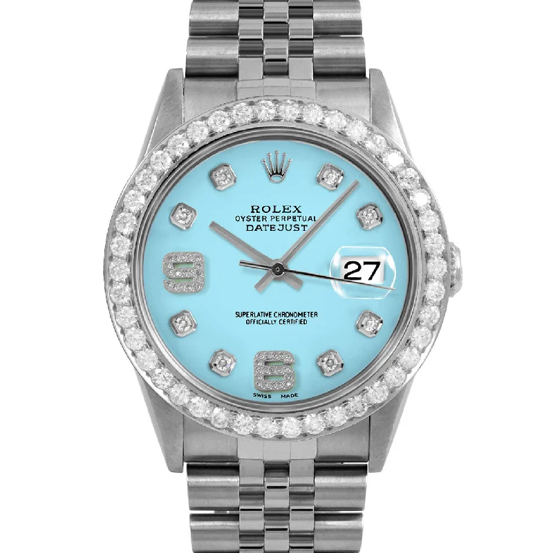 Rolex Datejust 36mm | 16234-TRQ-8DA69-25CT-JBL