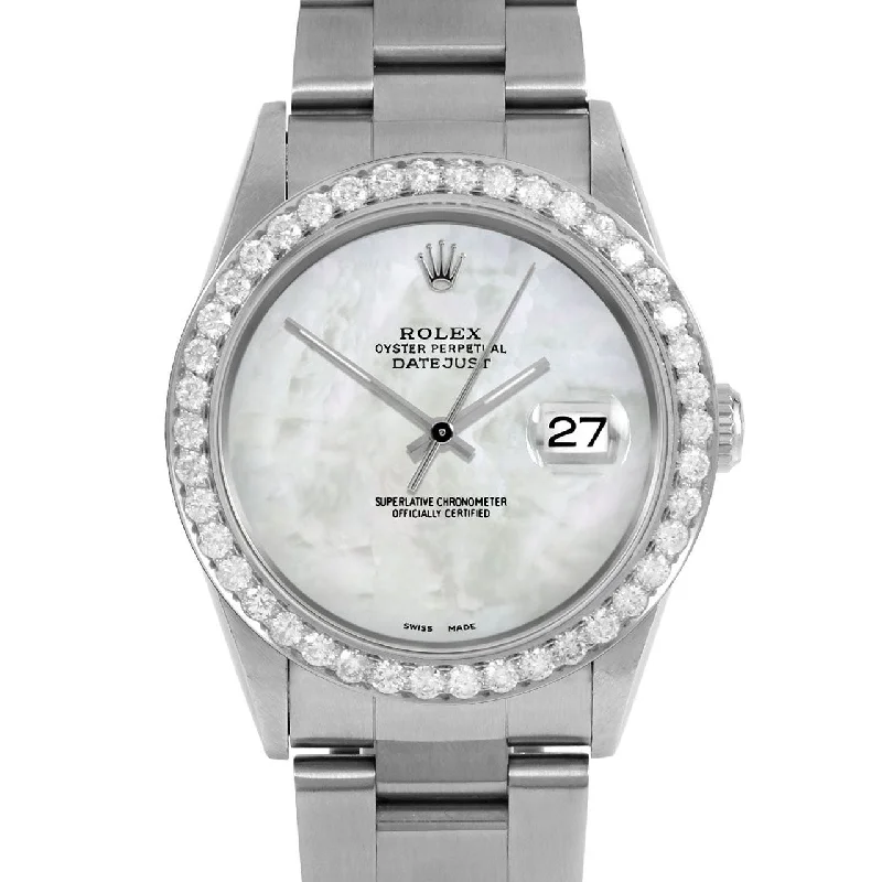 Rolex Datejust 36mm | 16234-WMOP-NOHM-25CT-OYS