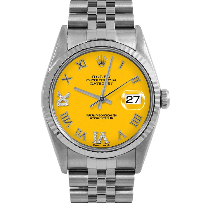 Rolex Datejust 36mm | 16234-YLW-RDR69-FLT-JBL