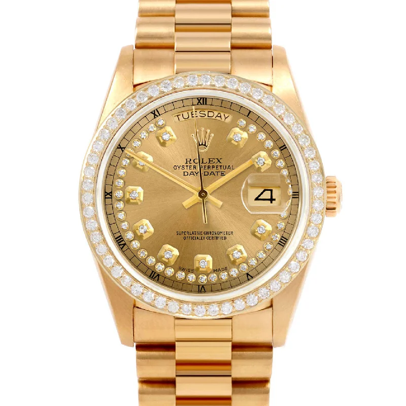 Rolex Day-Date 36mm | 18038-CHM-STRD-BDS-PRS