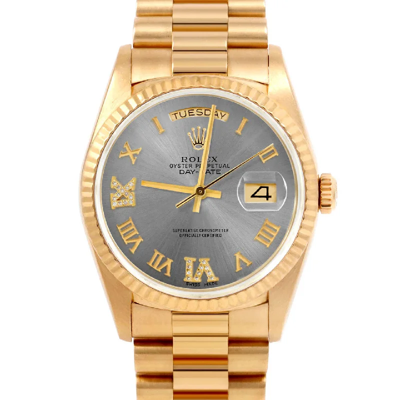 Rolex Day-Date 36mm | 18038-SLT-RDR69-FLT-PRS